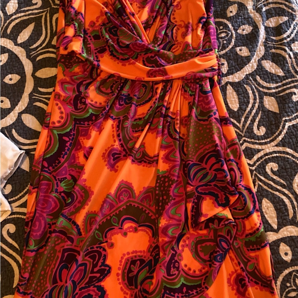 Fabulous Ralph Lauren faux wrap dress!